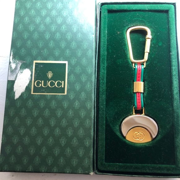 NEW 1980s Gucci Keychain